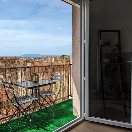 Apartment Le Panoramique - T2 46m² - Proche Centre-ville Et Gare Perpignan